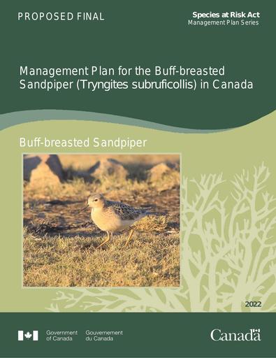 TAB3B ECCC Report Buffed Breasted Sandpiper MP Proposal ENG