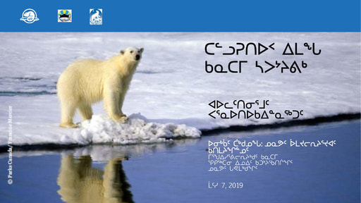 TAB 7B PCA Presentation Tallurutiup Imanga National Marine Conservation Area Inuktitut