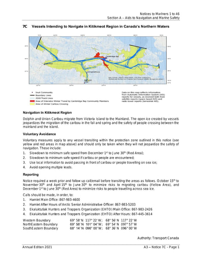 TAB5B EHTO Report Kitikmeot NOTMAR 2022 ENG