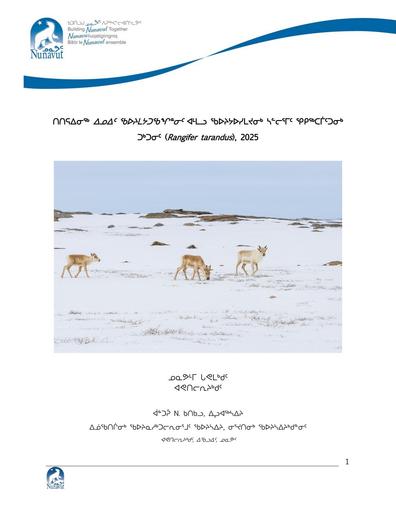 TAB3B_GN-DOE REPORT_Southampton Island Caribou IQ Study_INUK