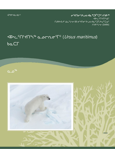 TAB4C ECCC Management Plan Federal Addition to the National Polar Bear Management Plan INUK