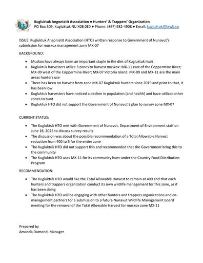 TAB3D KAA HTO Written Response to GN Aerial Survey MX07 ENG_only