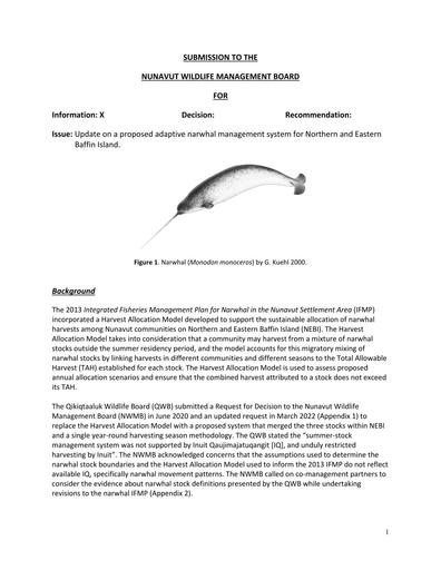 TAB_4_Adaptive Narwhal Northern Eastern Baffin Island_ENG